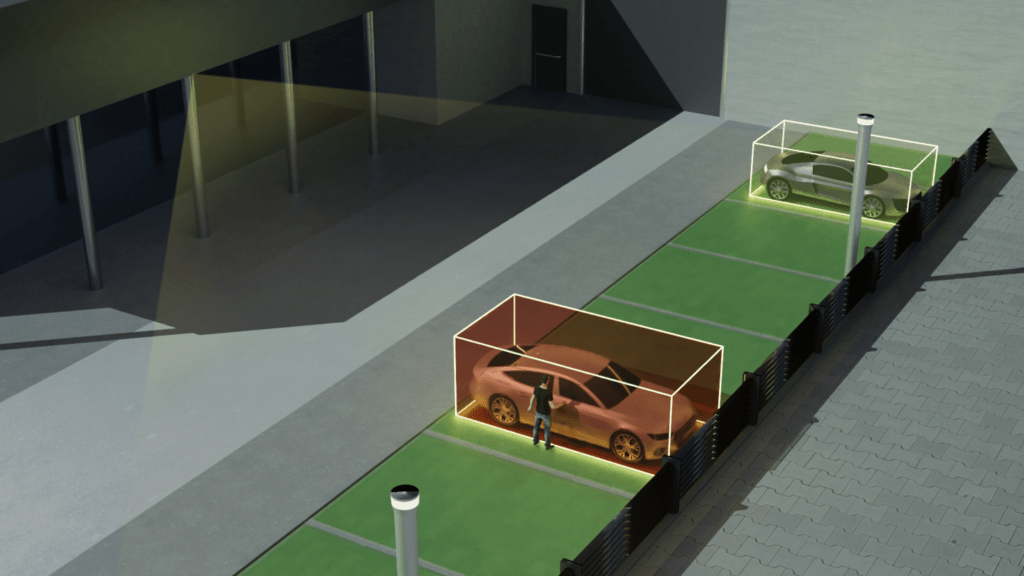 LiDAR security systems for zone monitoring