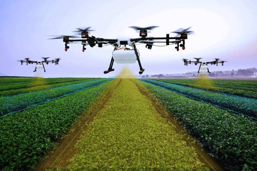 LiDAR sensor for drones for farming and agriculture applications
