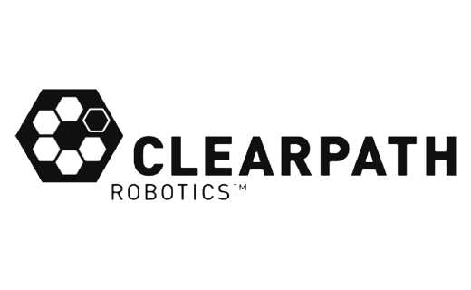 Logo Clearpath robotics black and white