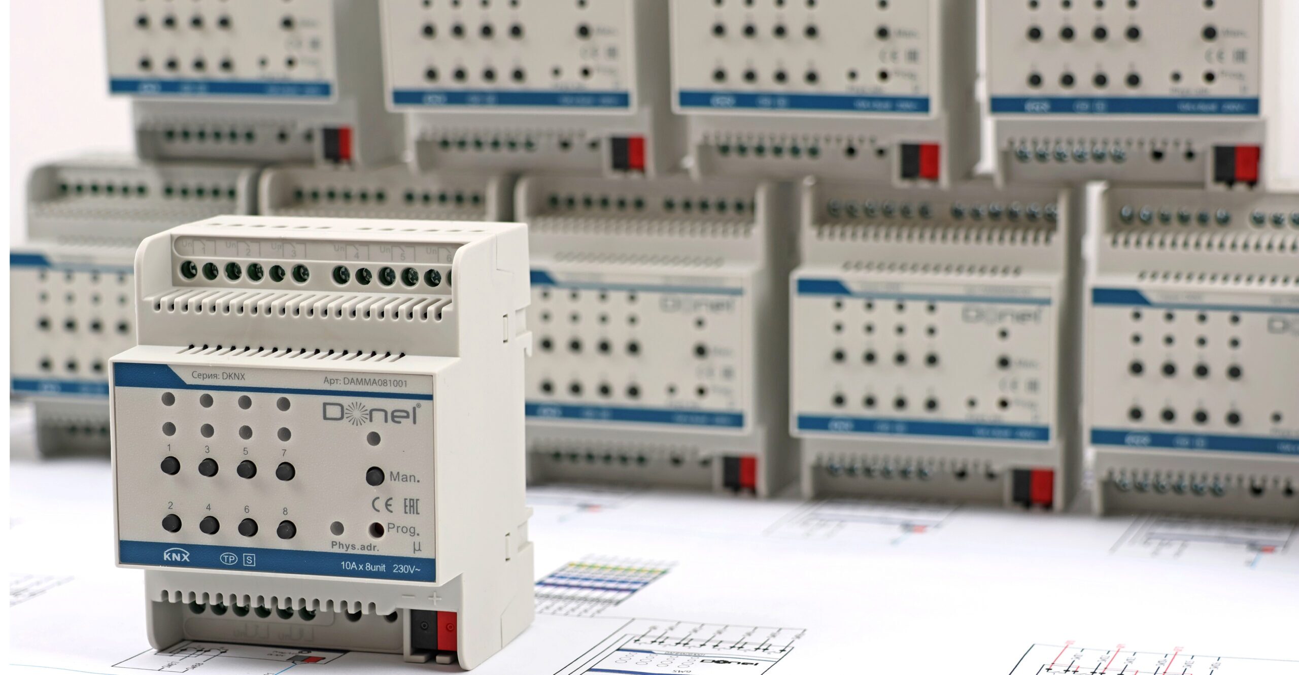 An,8-channel,Relay,Module,From,Donel,During,The,Assembly,Of