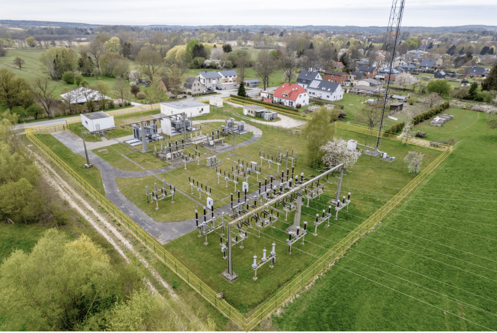 substation with 3D LiDAR PIDS with virtual fence