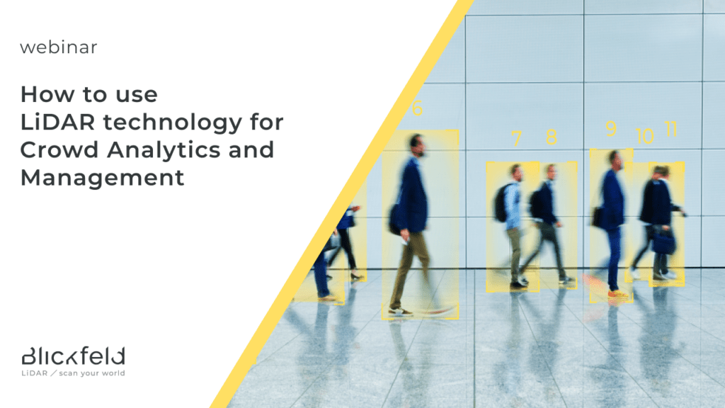 Image Blickfeld Webinar How to use LiDAR technology for Crowd Analytics