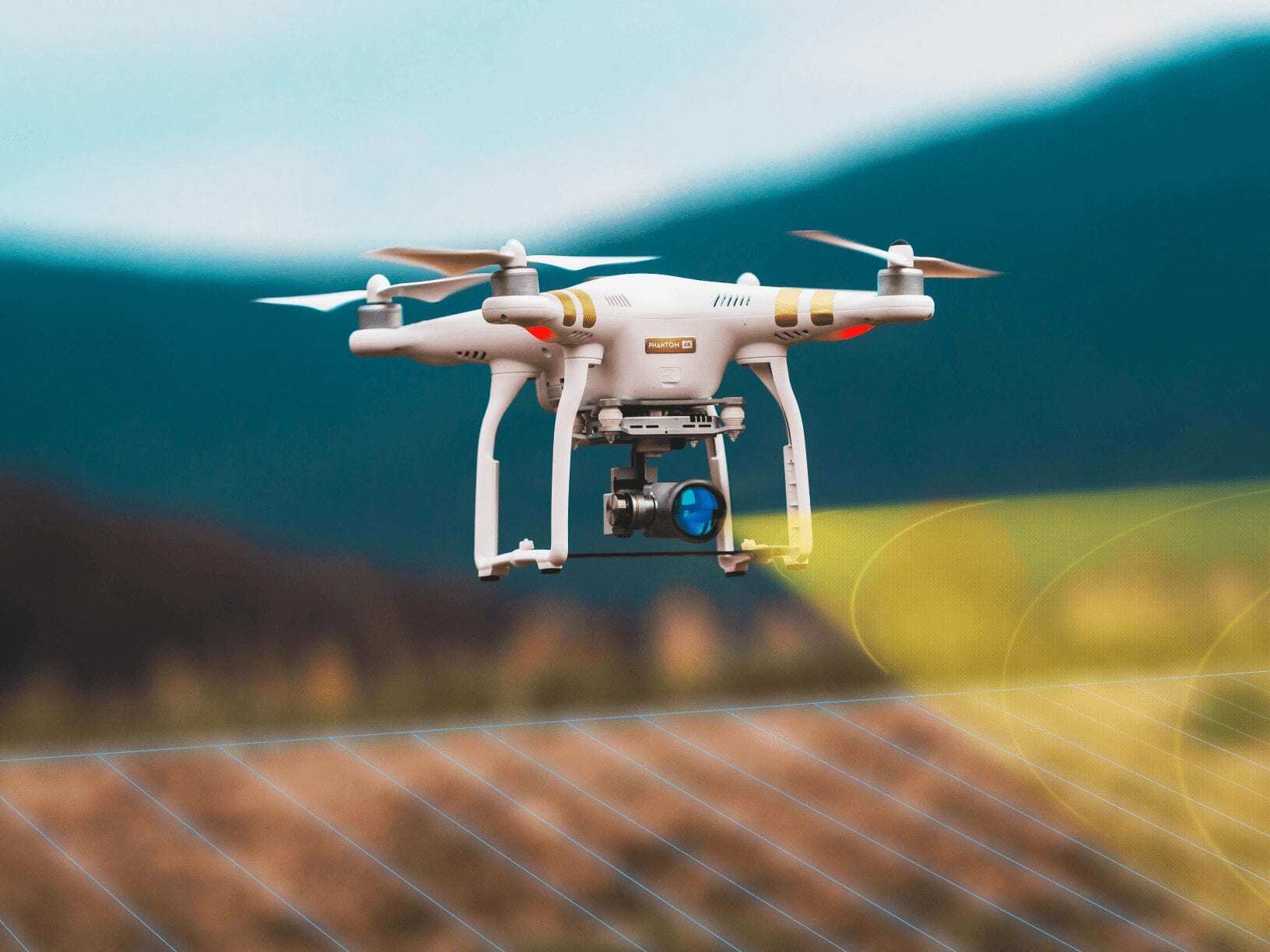 Technology in agriculture - Drones can monitor crops and calculate yields