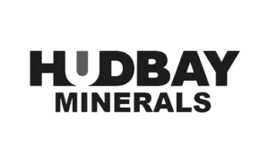 Logo Hudbay Minerals black and white