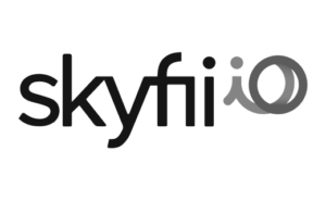 Logo skyfii black and white