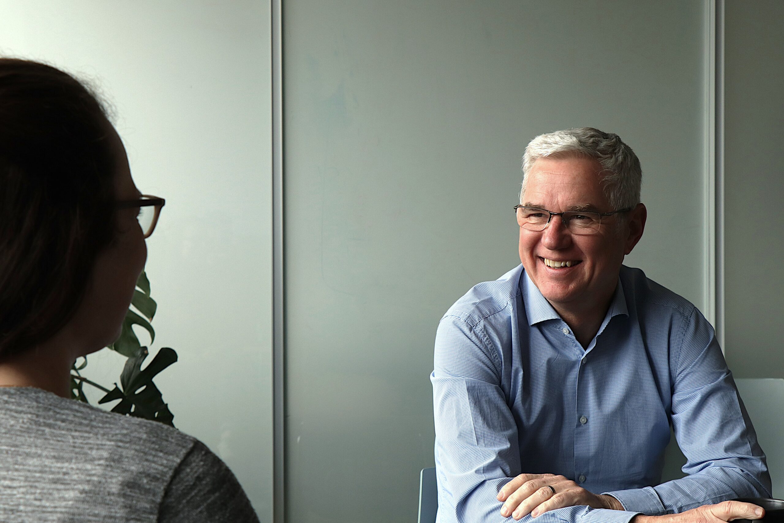 Dirk Rathsack during an interview, discussing insights on 3D LiDAR technology and its applications.