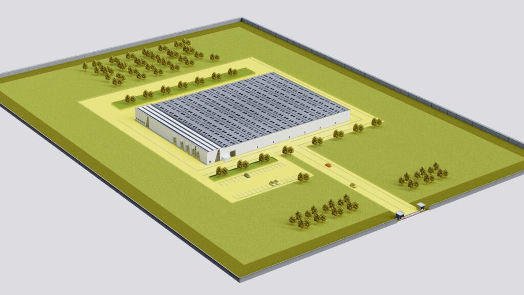 Freifläche Mehrstufiges Sicherheitskonzept / Proximal area multi-layered security concept