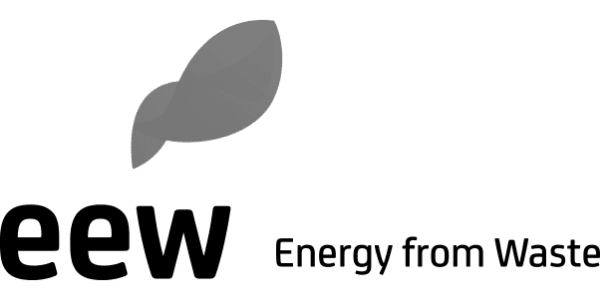 Logo eew Energy from Waste black and white