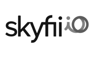 Logo skyfii black and white